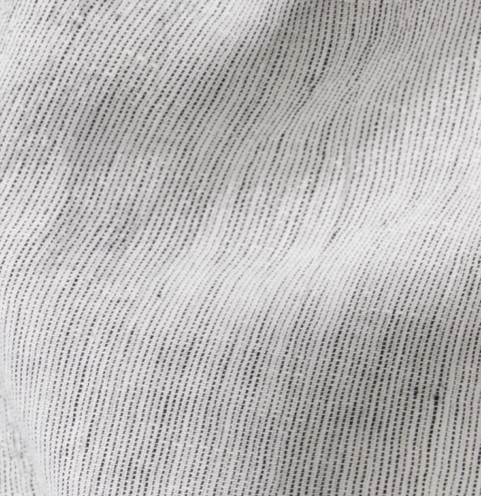 Crinkled Organic Linen Stripe &nbsp;