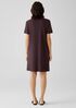 Organic Cotton Interlock Crew Neck Dress