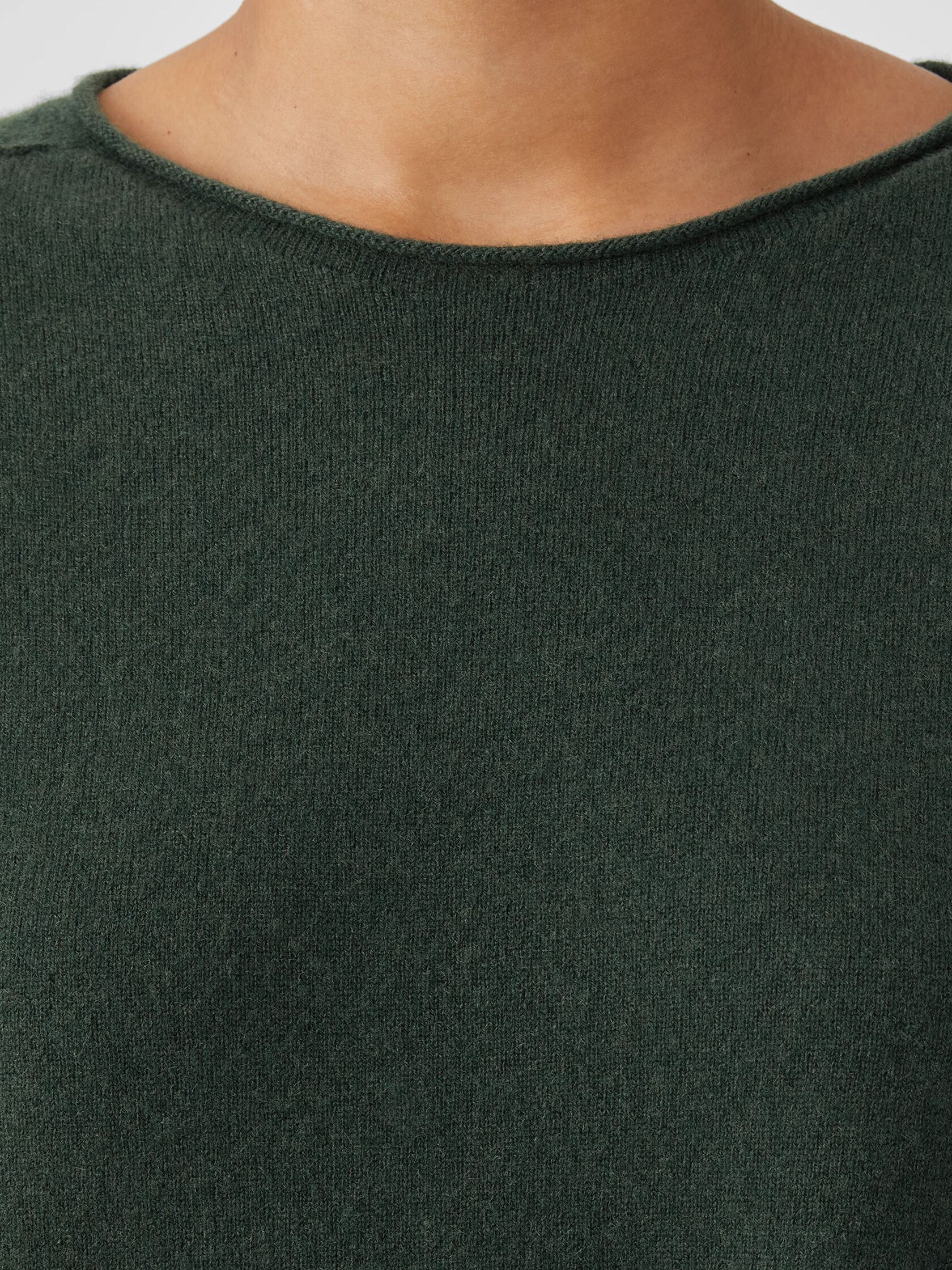 Italian Cashmere Crew Neck Top