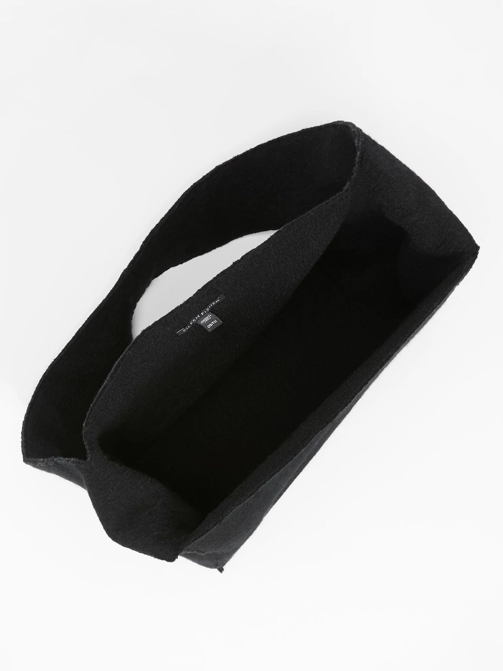 Lightweight Boiled Wool Crossbody Bag in Responsible Wool