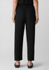 Silk Georgette Crepe Pleated Straight Pant