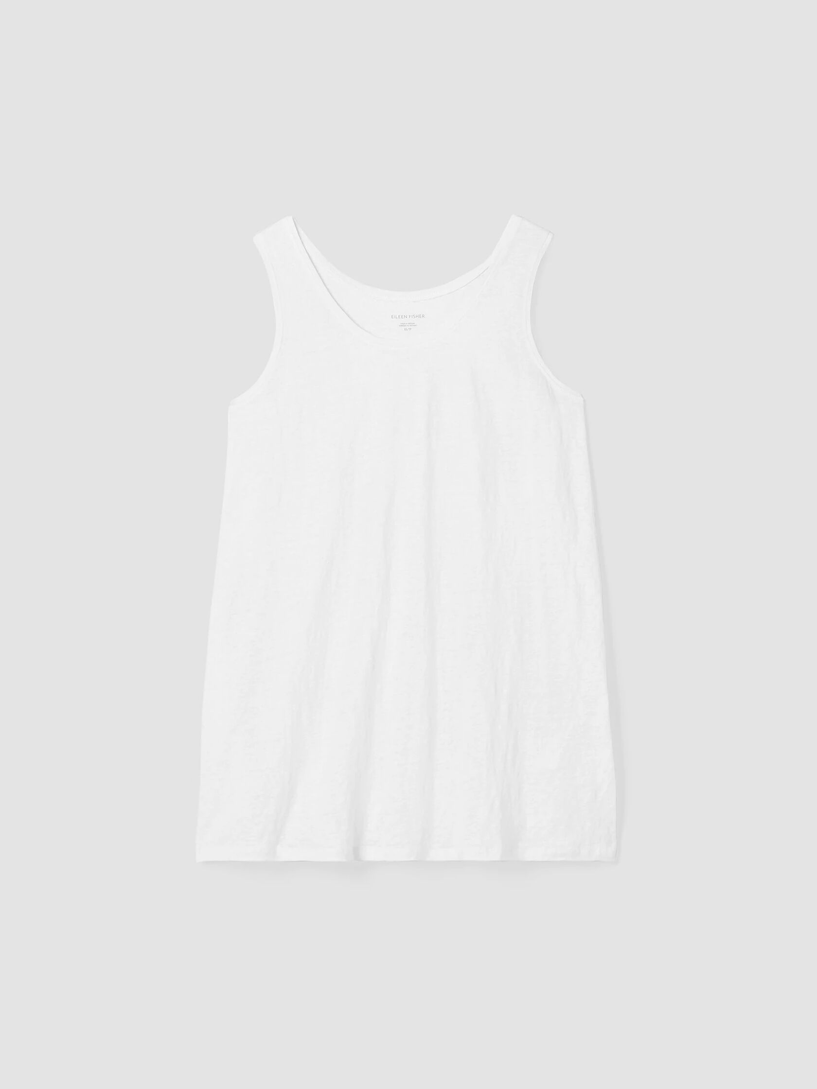 Organic Linen Jersey Long Tank