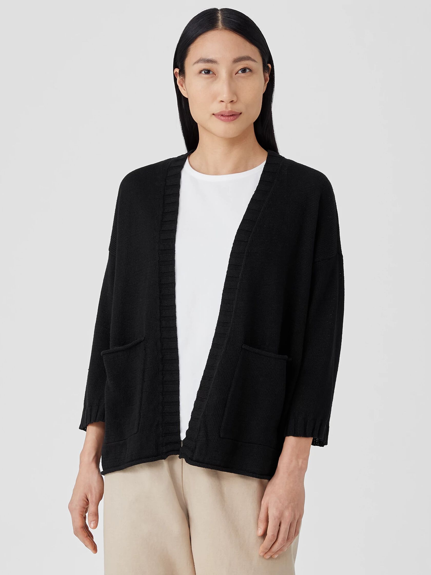 Organic Linen Cotton Cardigan