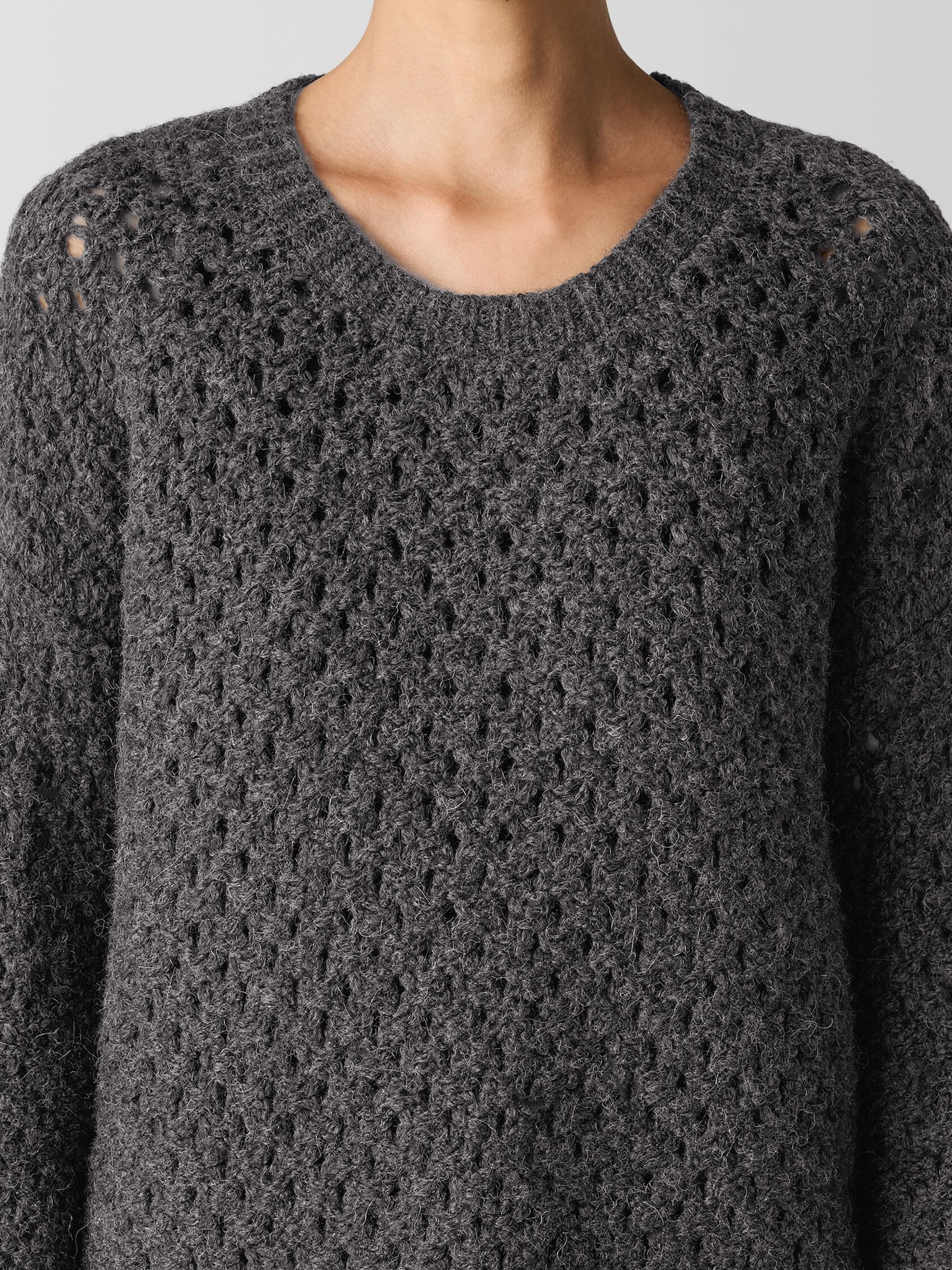 Peruvian Alpaca Crew Neck Top