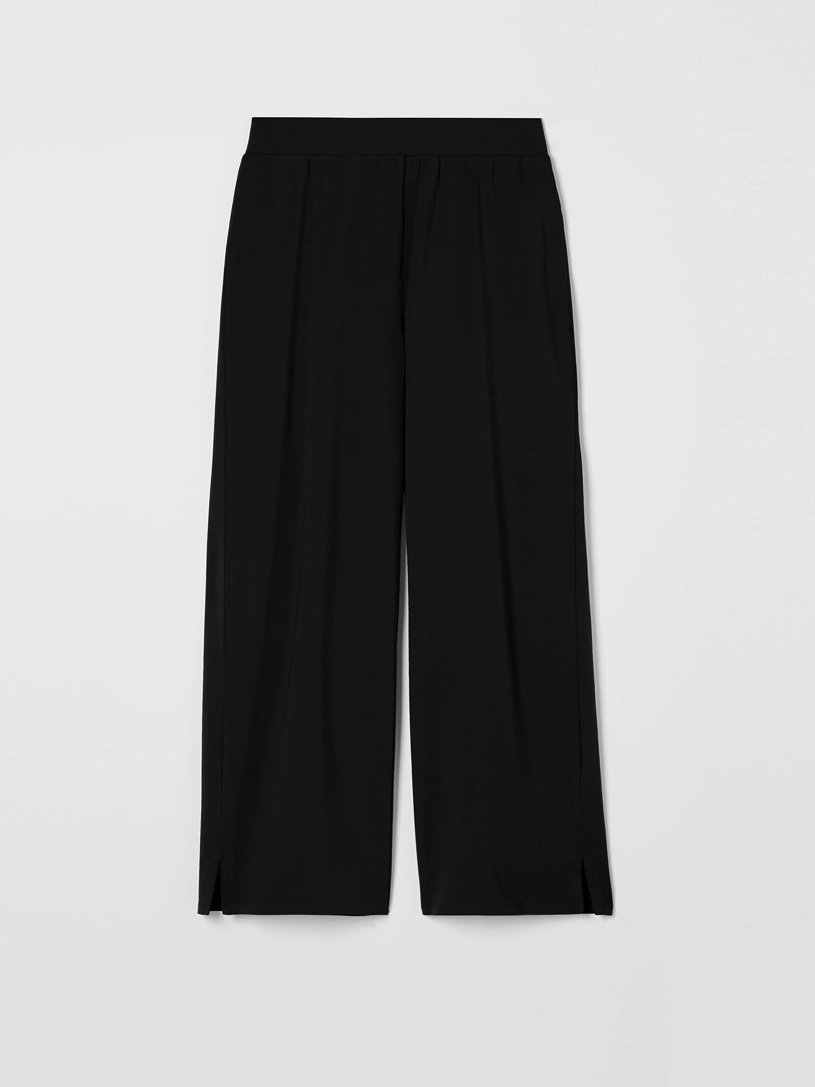 Stretch Jersey Knit Straight Pant
