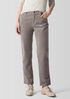 Organic Cotton Stretch Corduroy Straight Pant