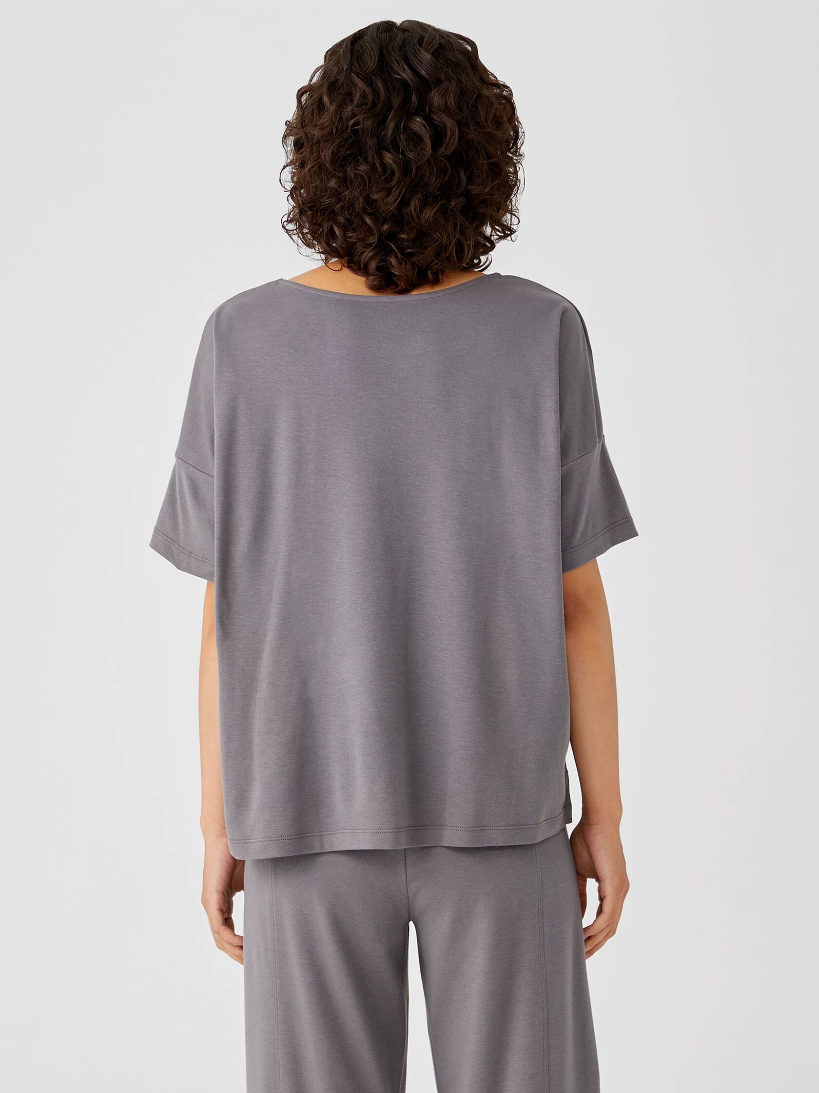 Cozy Organic Cotton Interlock Tee