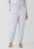 M&eacute;lange Organic Cotton Interlock Jogger Sleep Pant