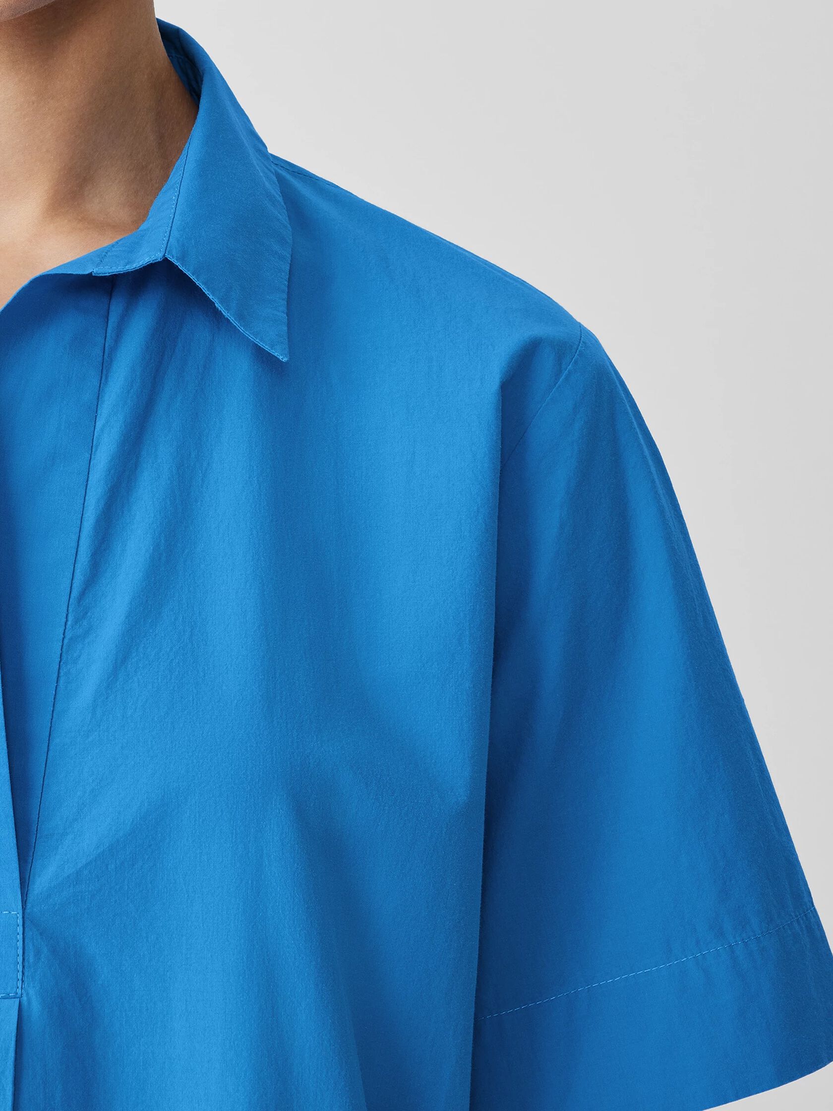 Washed Organic Cotton Poplin&nbsp;Dress