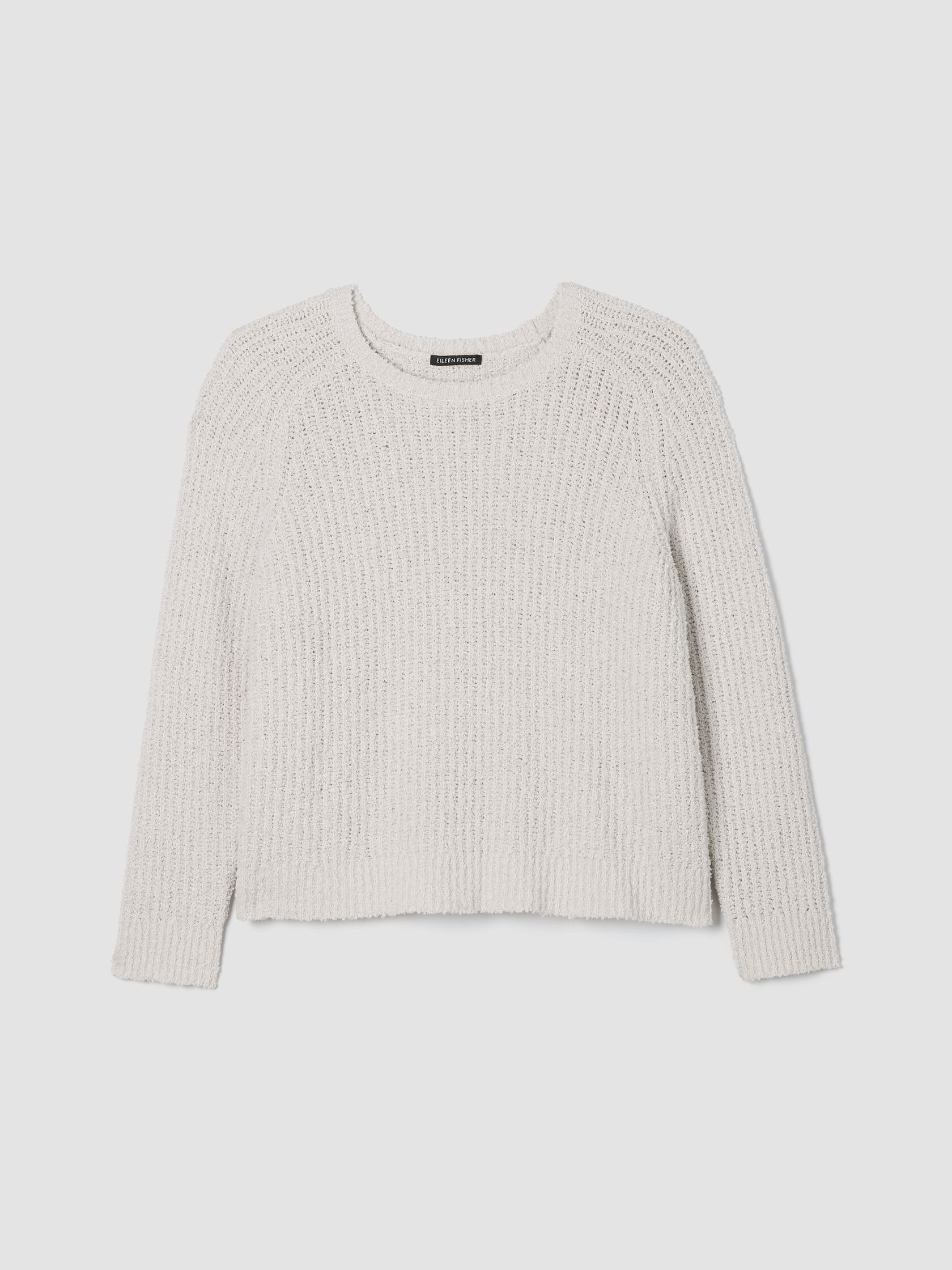Cotton Fluff Crew Neck Top