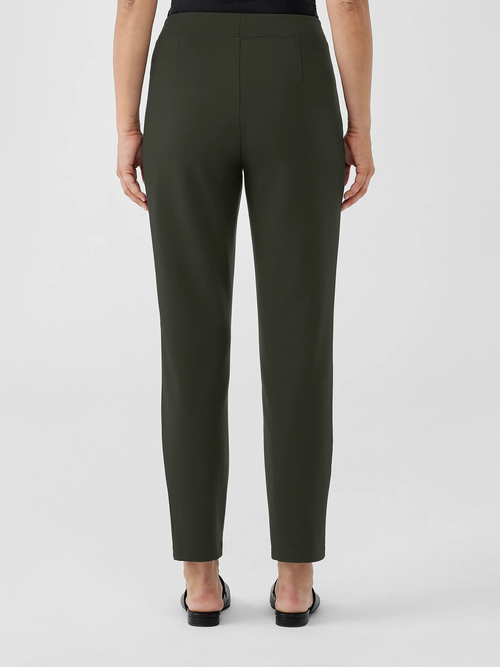 Washable Flex Ponte Slim Pant