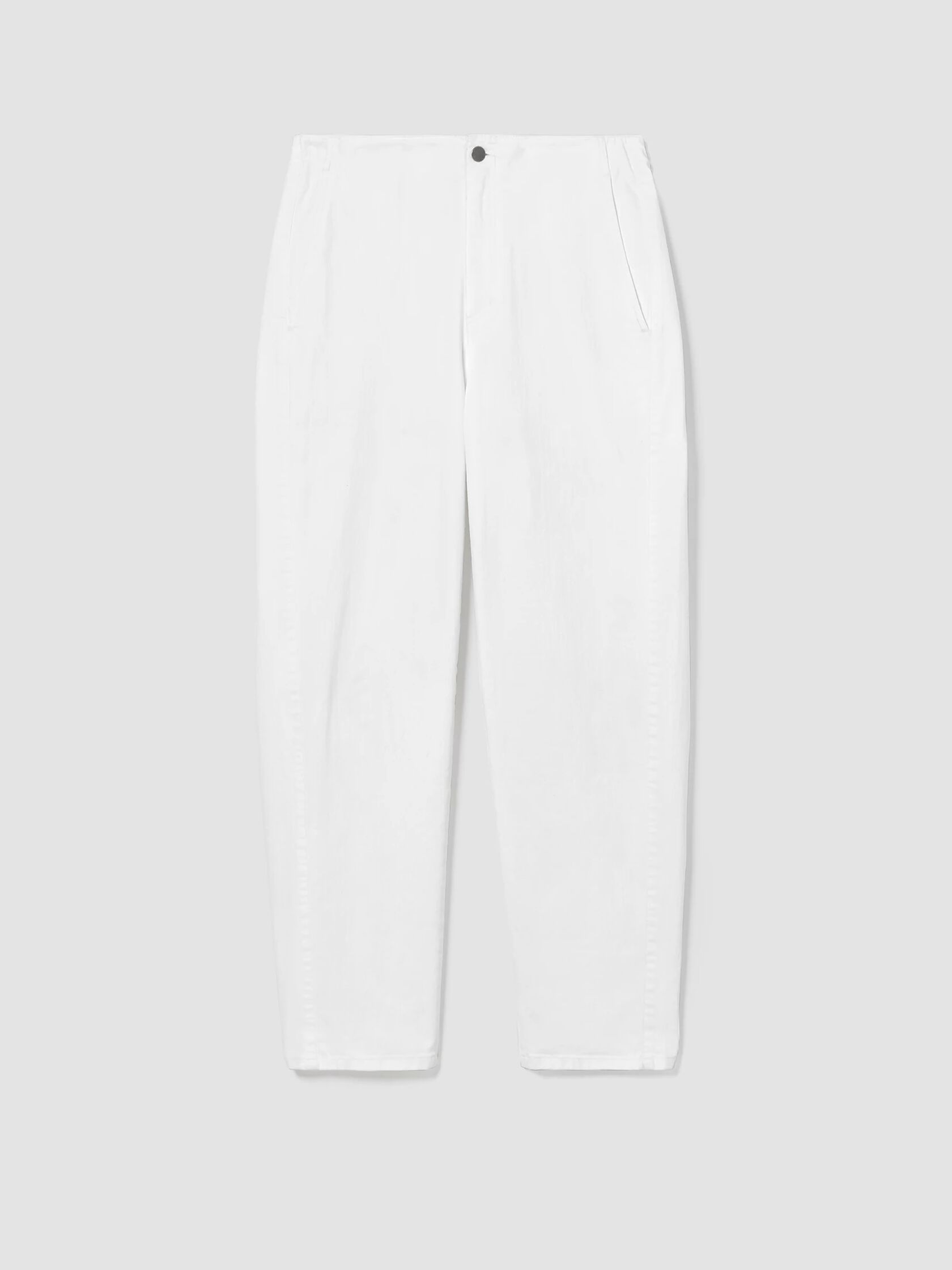 Organic Cotton Denim Tapered Pant