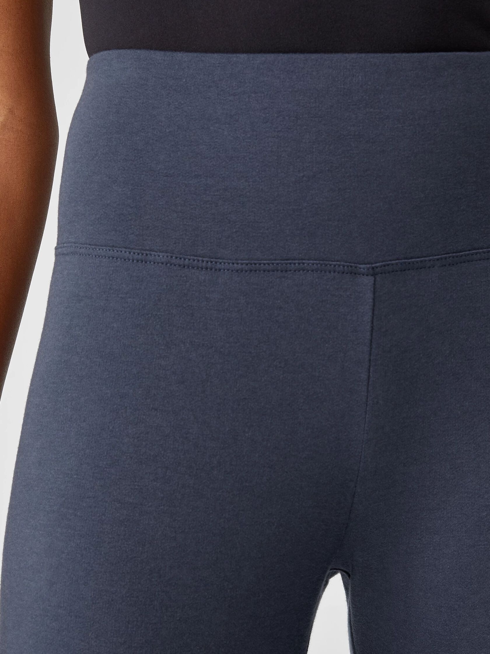 Cozy Brushed Terry High-Waisted Leggings