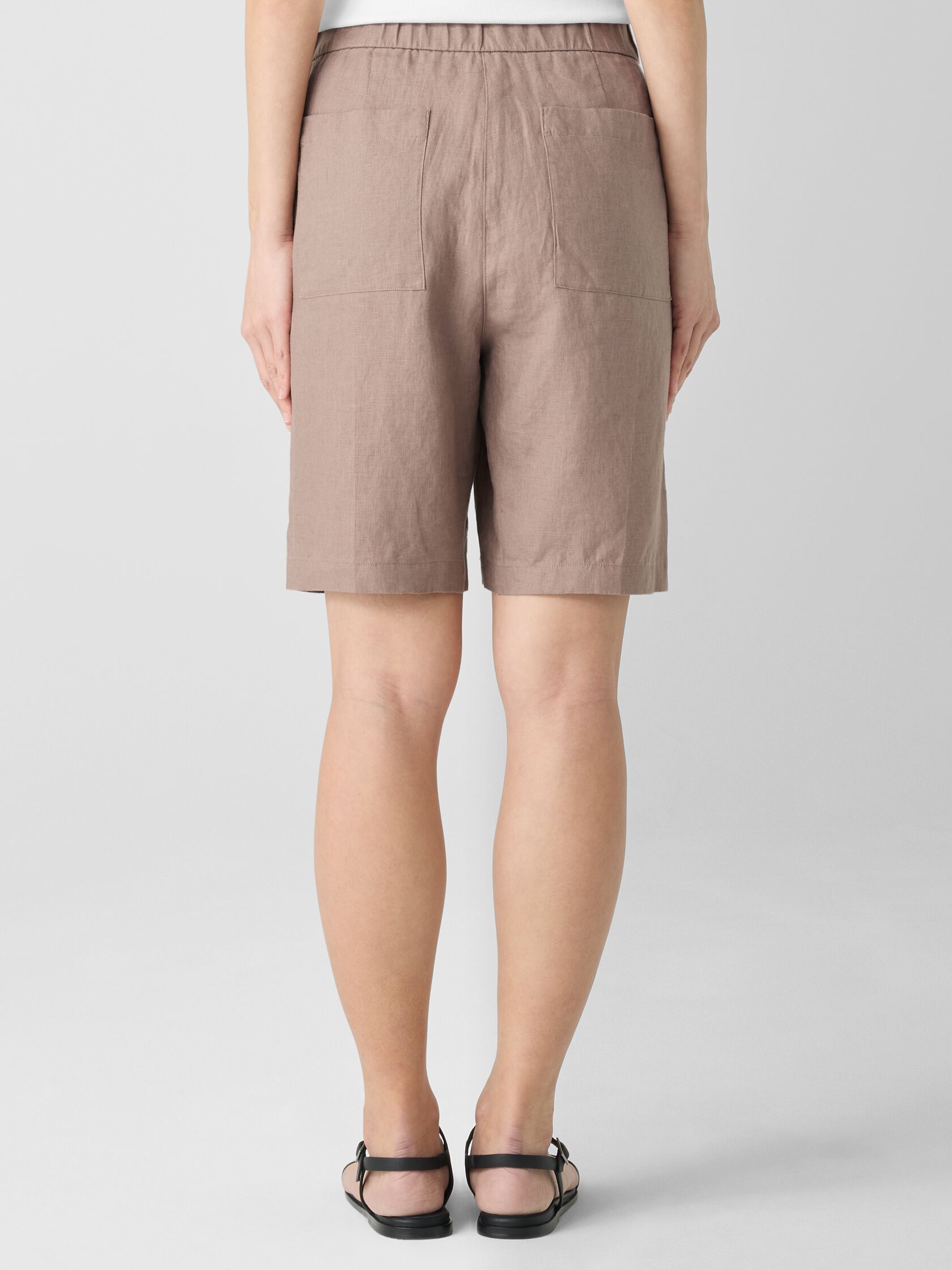 Organic Linen Shorts