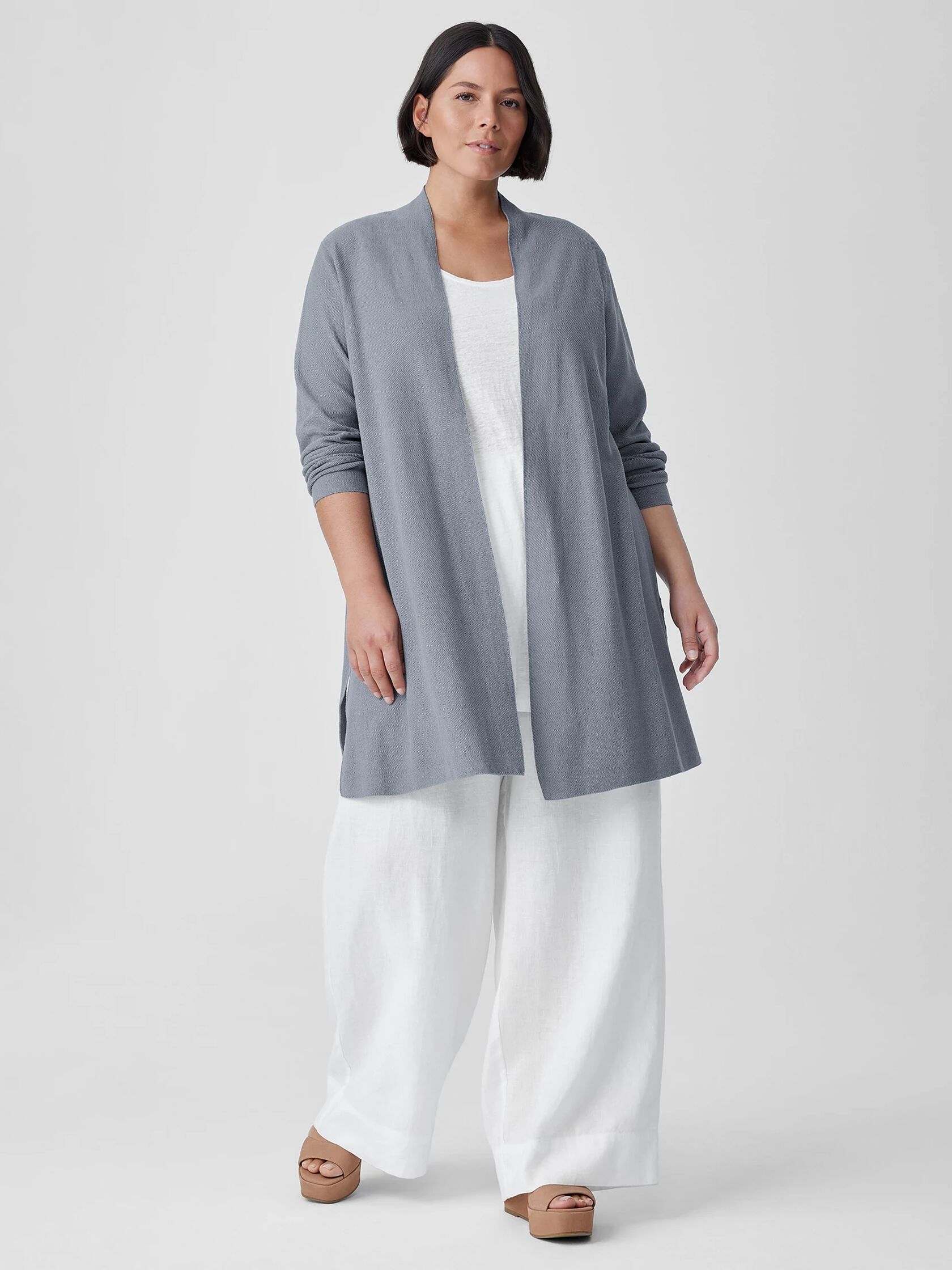 Organic Linen Cotton Cardigan