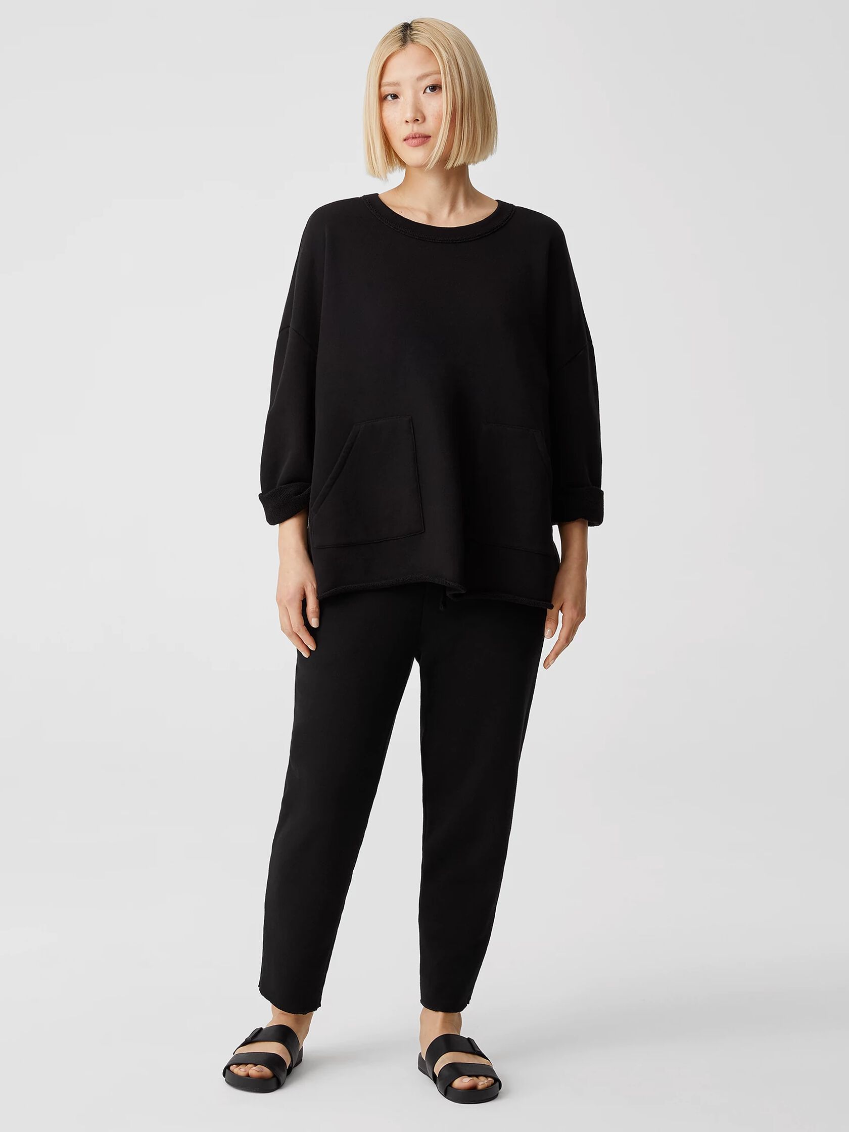 Organic Cotton French Terry Jogger Pant