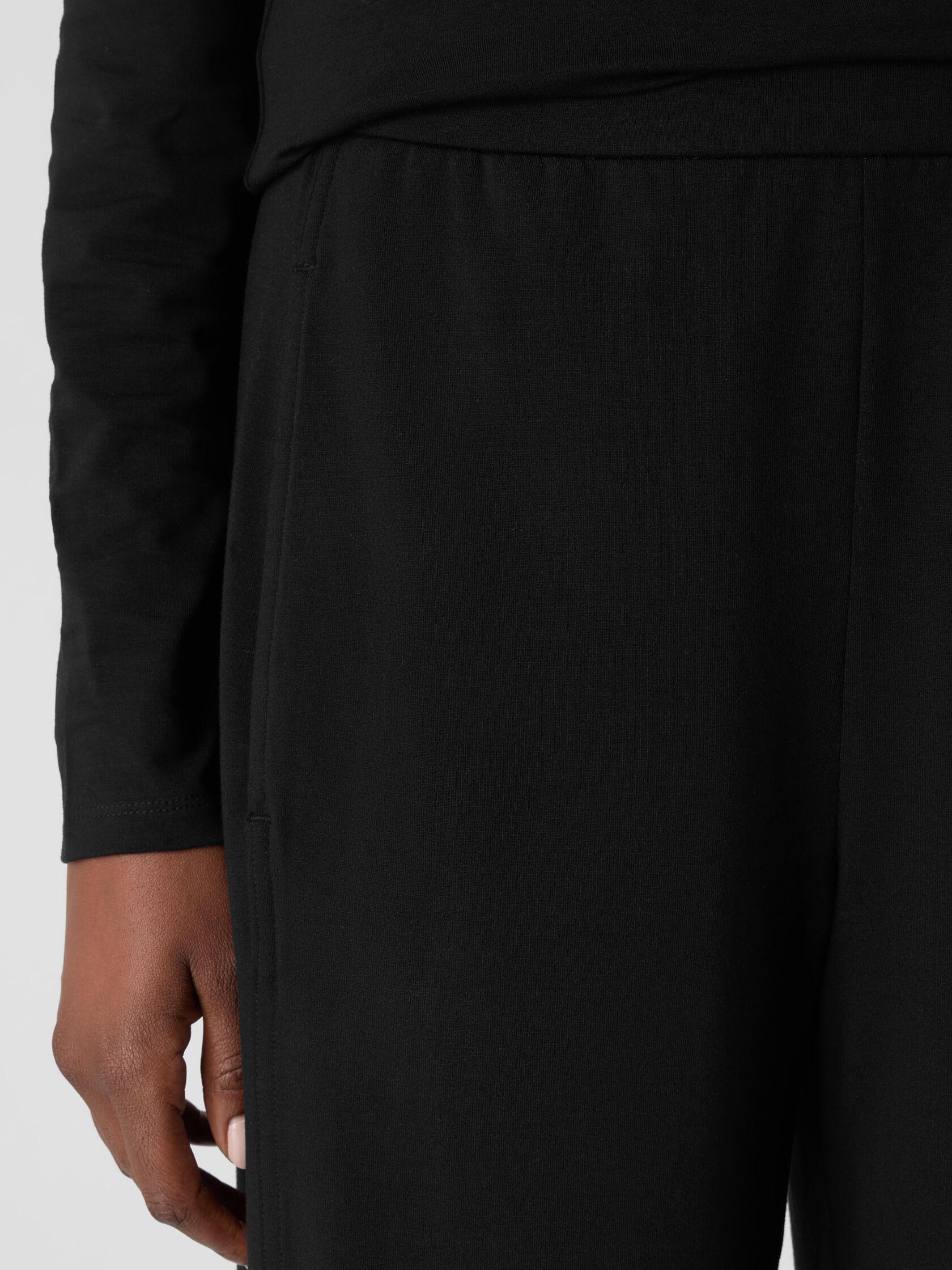 Stretch Jersey Knit Lantern Pant