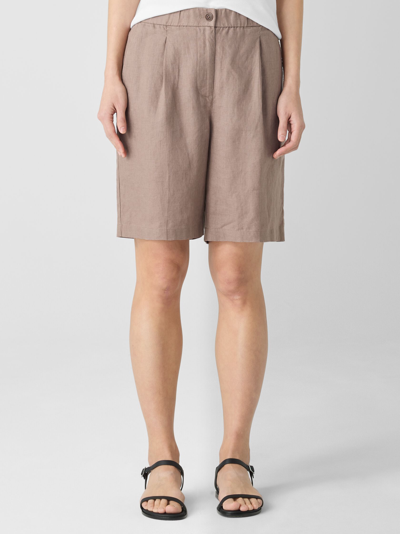 Organic Linen Shorts