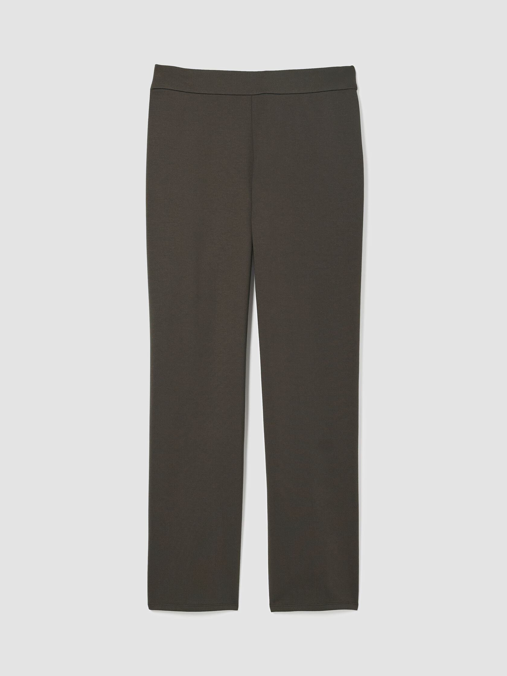 Washable Flex Ponte Straight Pant