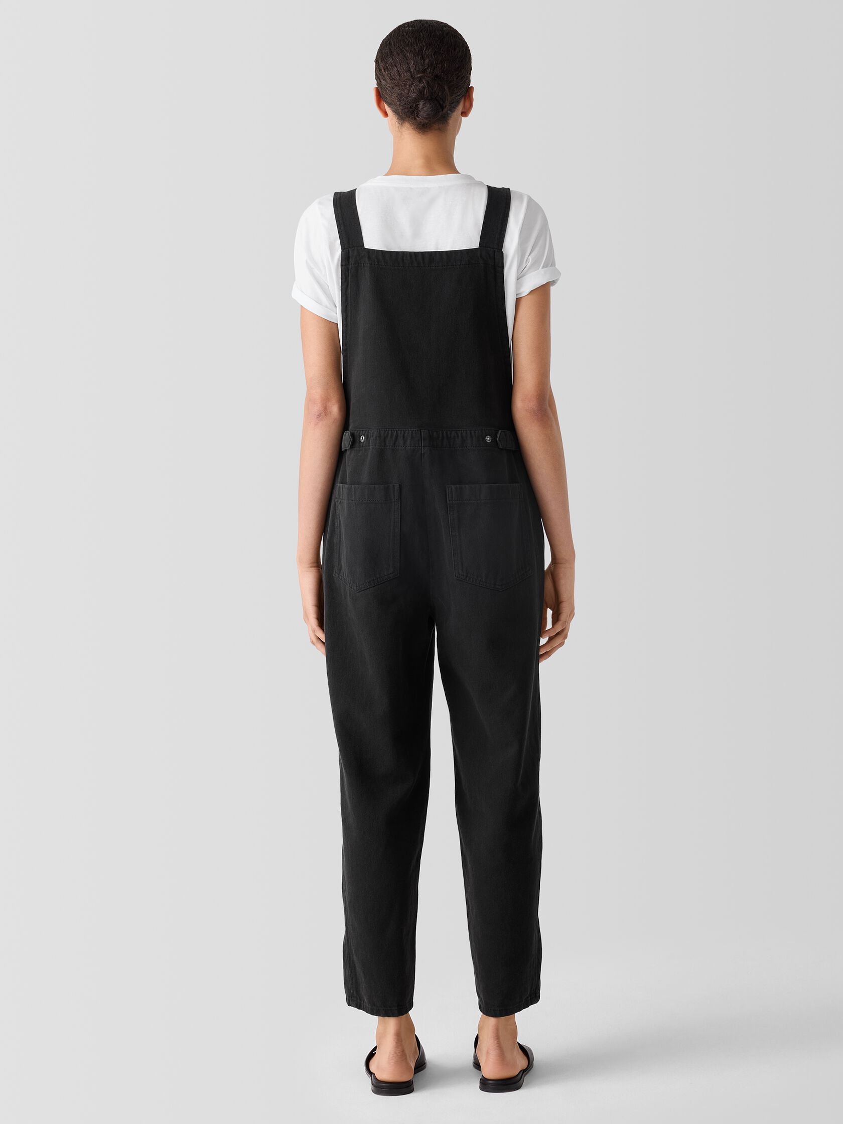 Garment-Dyed Utility Organic Cotton Overalls