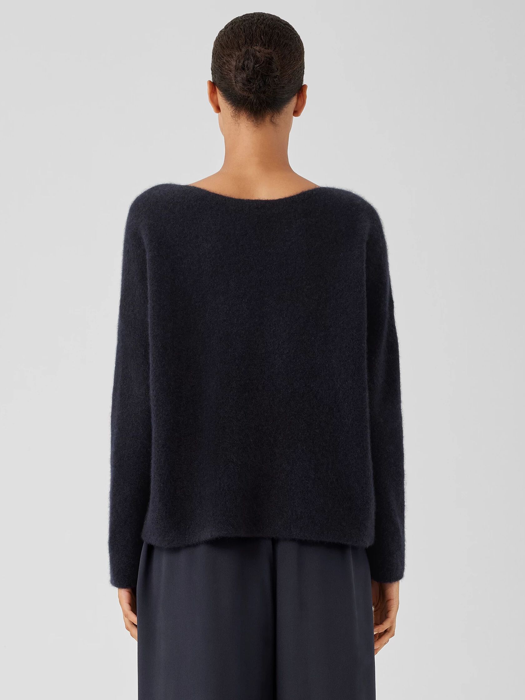 Cashmere Silk Bliss Boatneck Top