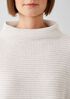 Peruvian Organic Cotton Blend Funnel Neck Top