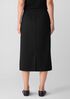 Washable Flex Ponte Straight Skirt