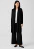 Stretch Jersey Knit Long Jacket