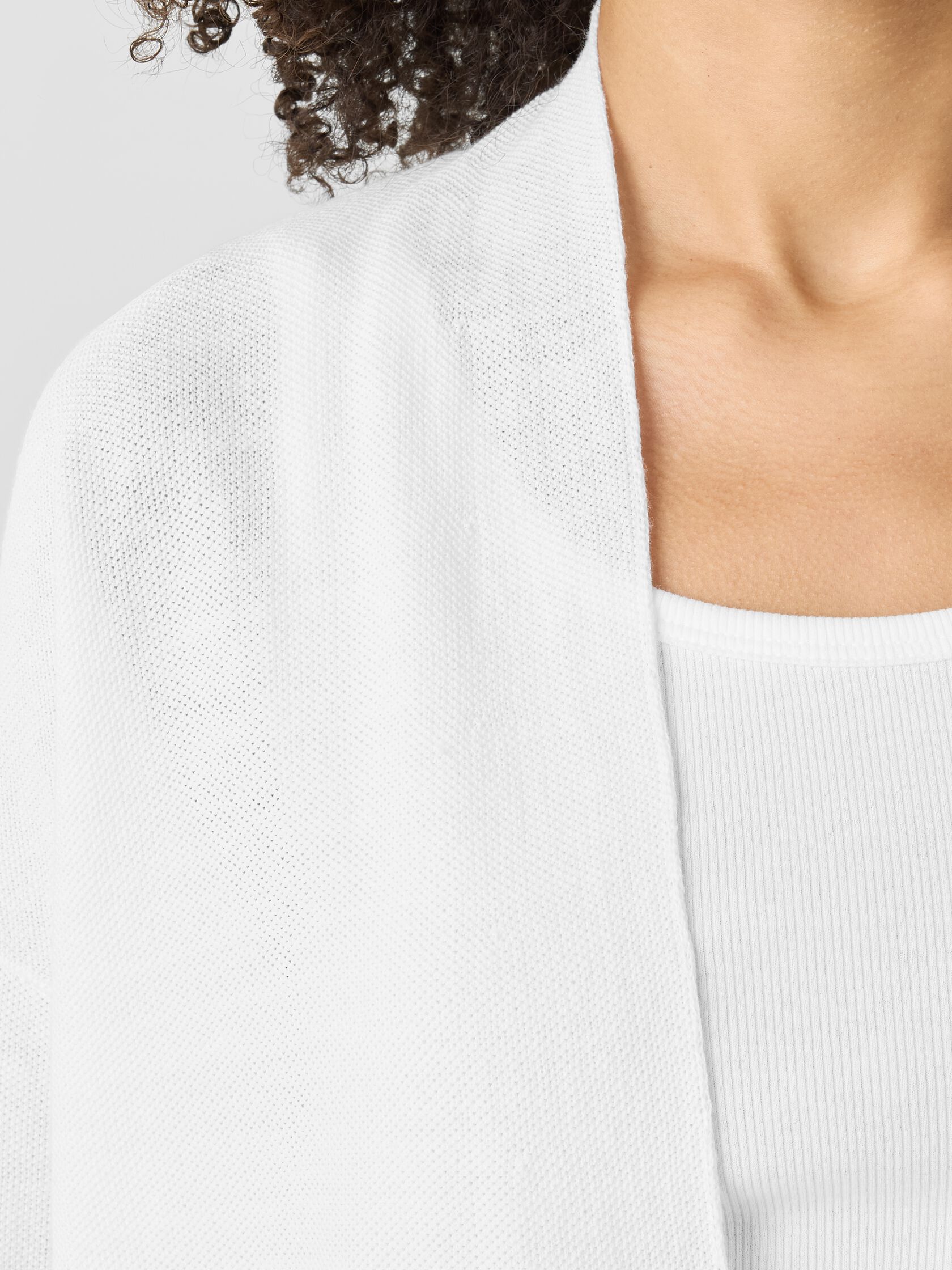 Organic Linen Cotton Long Cardigan