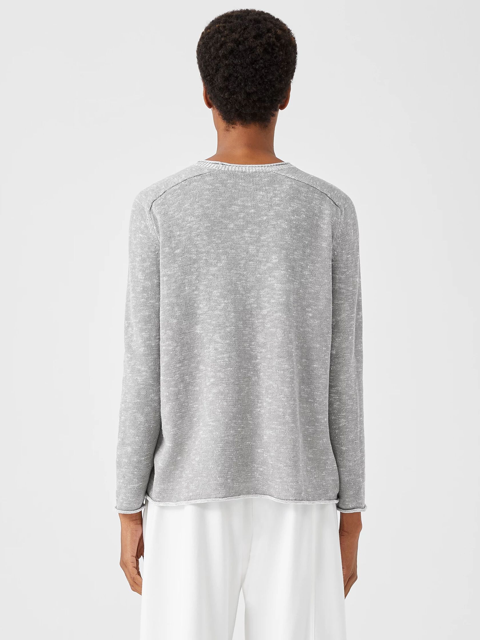 Organic Cotton Linen Slub Top