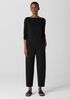 Stretch Jersey Knit Lantern Pant