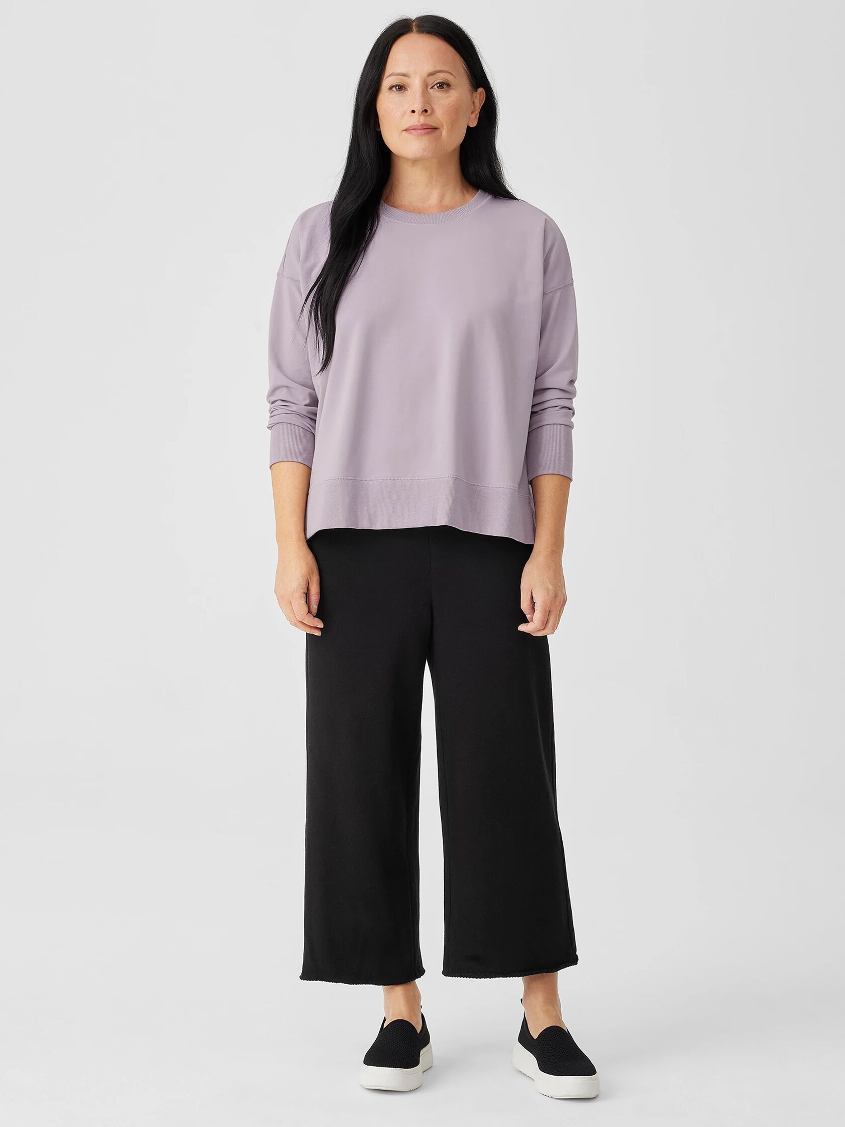 Organic Pima Cotton Stretch Jersey Box-Top