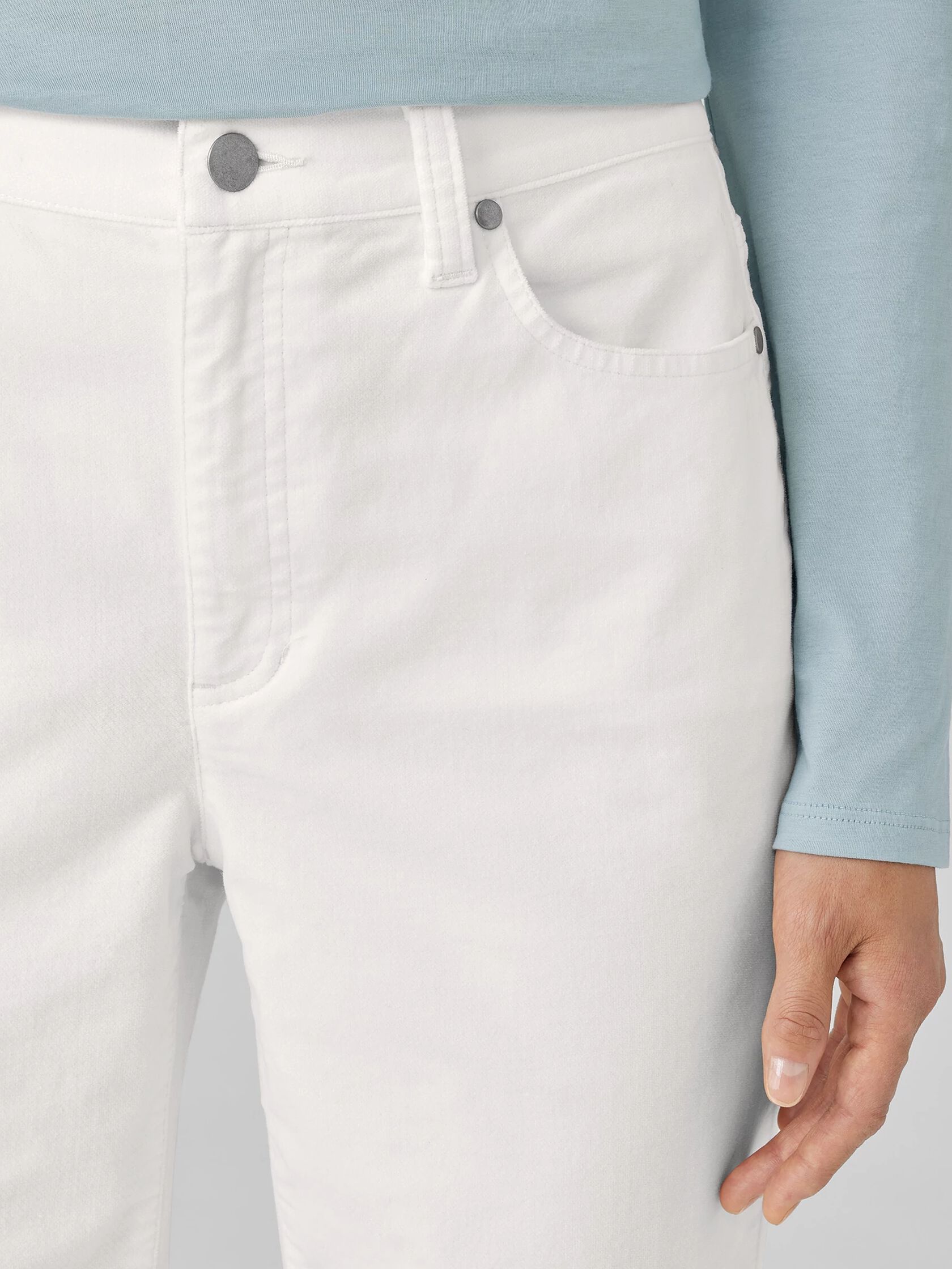 Organic Cotton Stretch Velveteen Pant