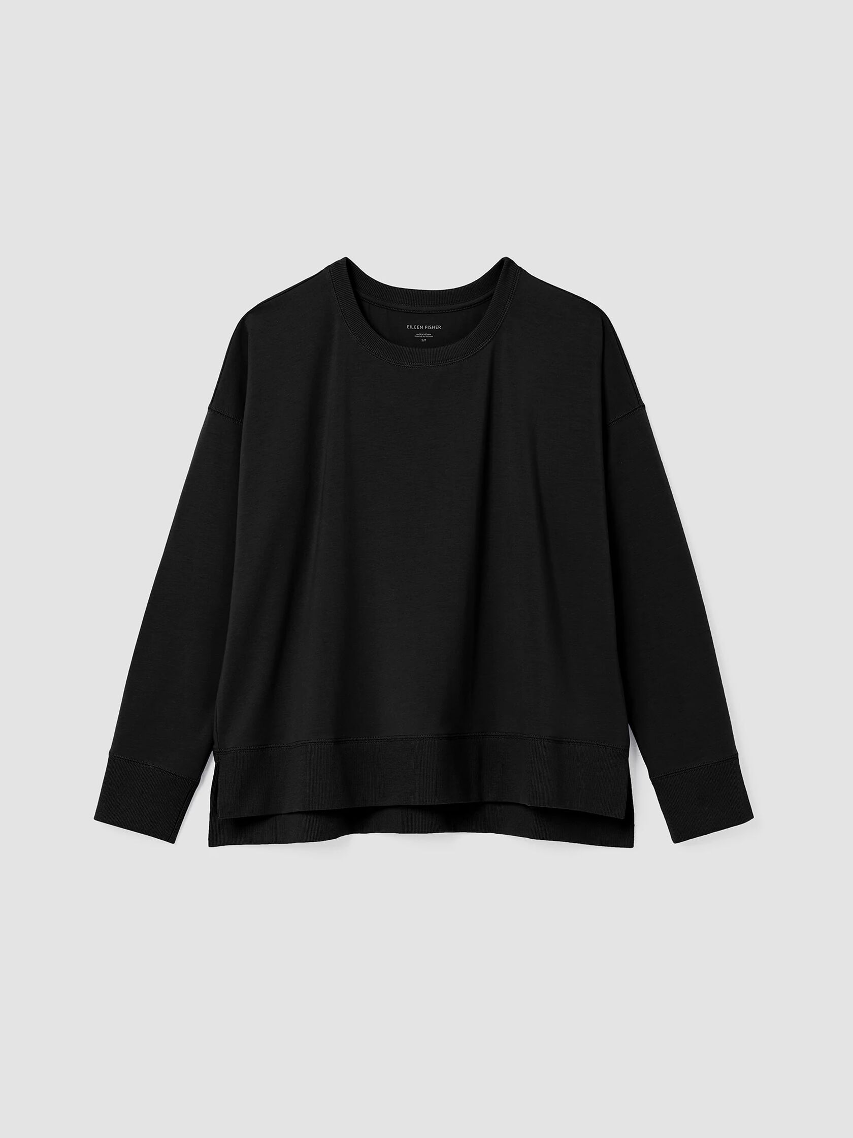 Traceable Organic Cotton Jersey Crew NeckTop