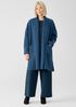 Lightweight Boiled Wool Coat