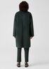 Sheared Suri Alpaca Stand Collar Coat