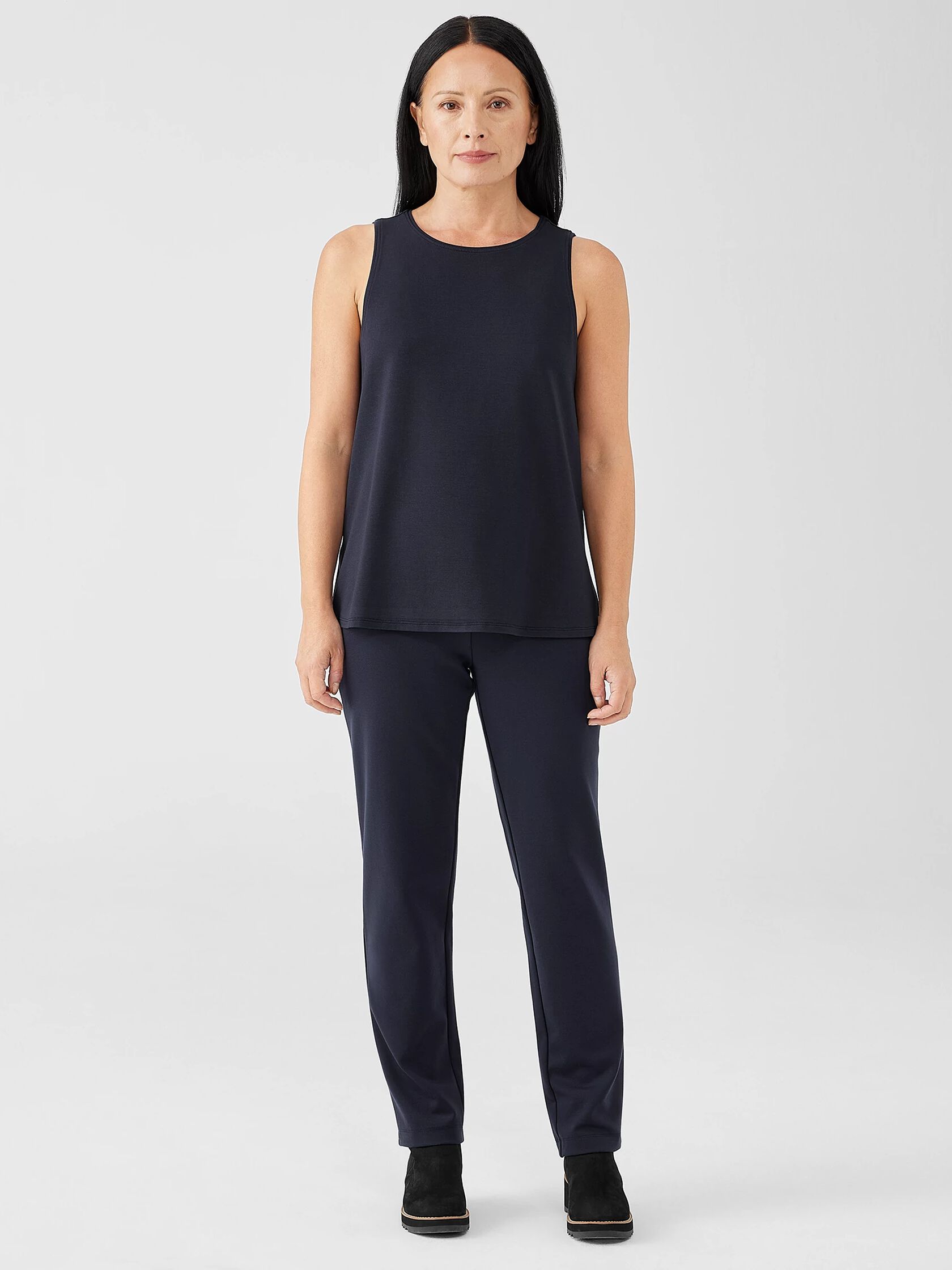 Washable Flex Ponte Slim Pant