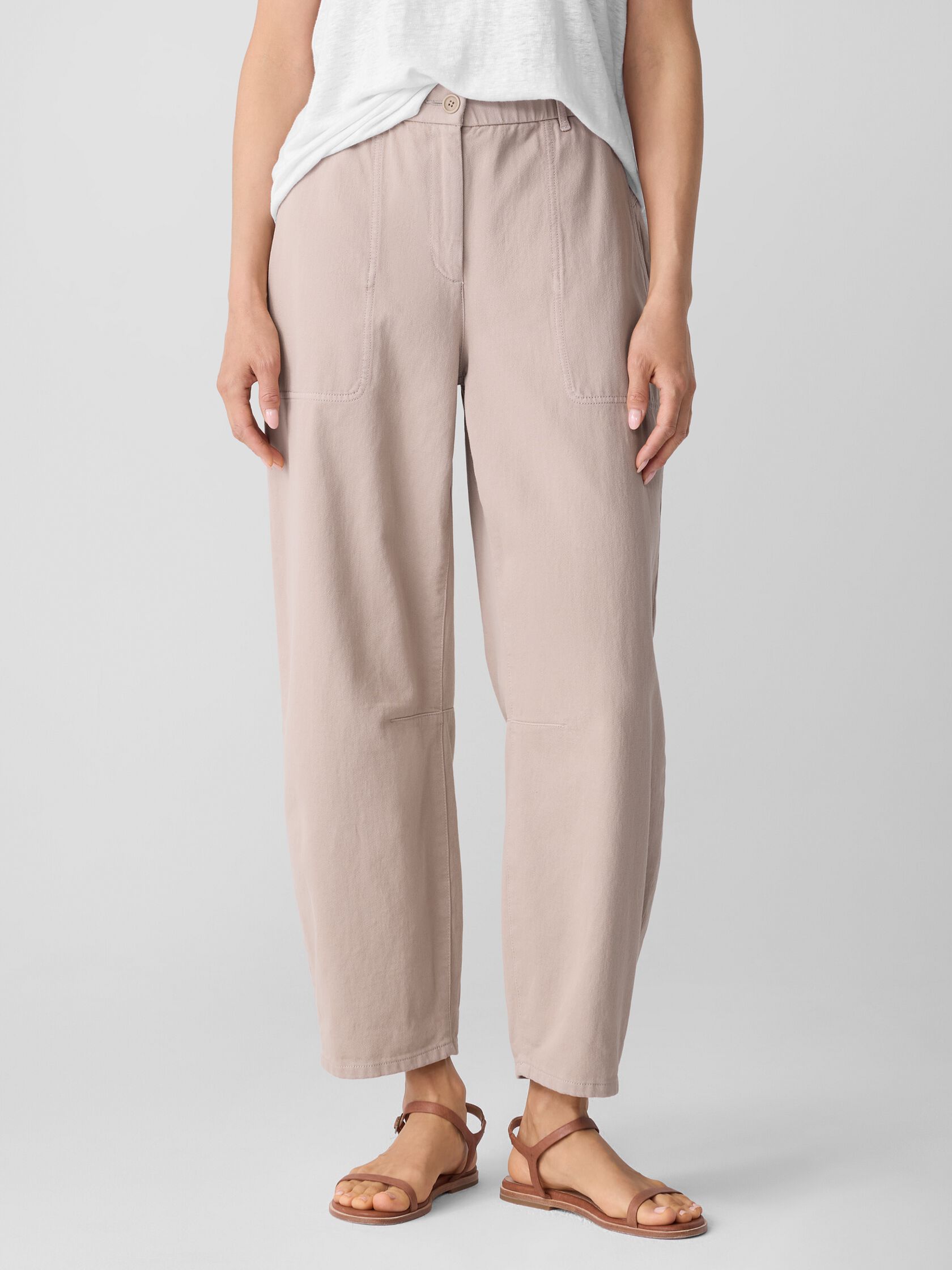 Garment-Dyed Utility Cotton Arch Pant