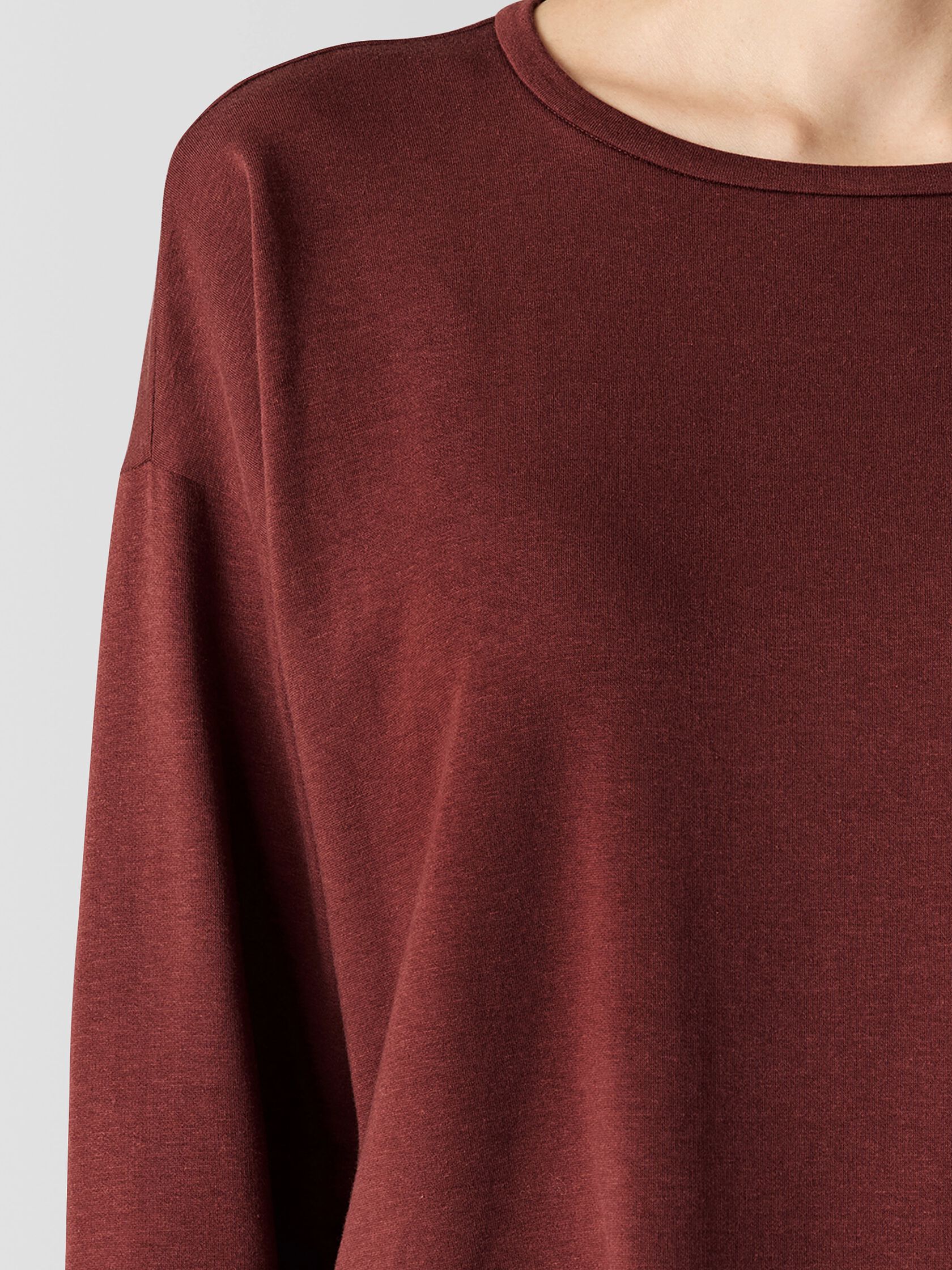 Cozy Brushed Terry Hug Long Box-Top