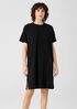 Organic Pima Cotton Stretch Jersey T-Shirt Dress