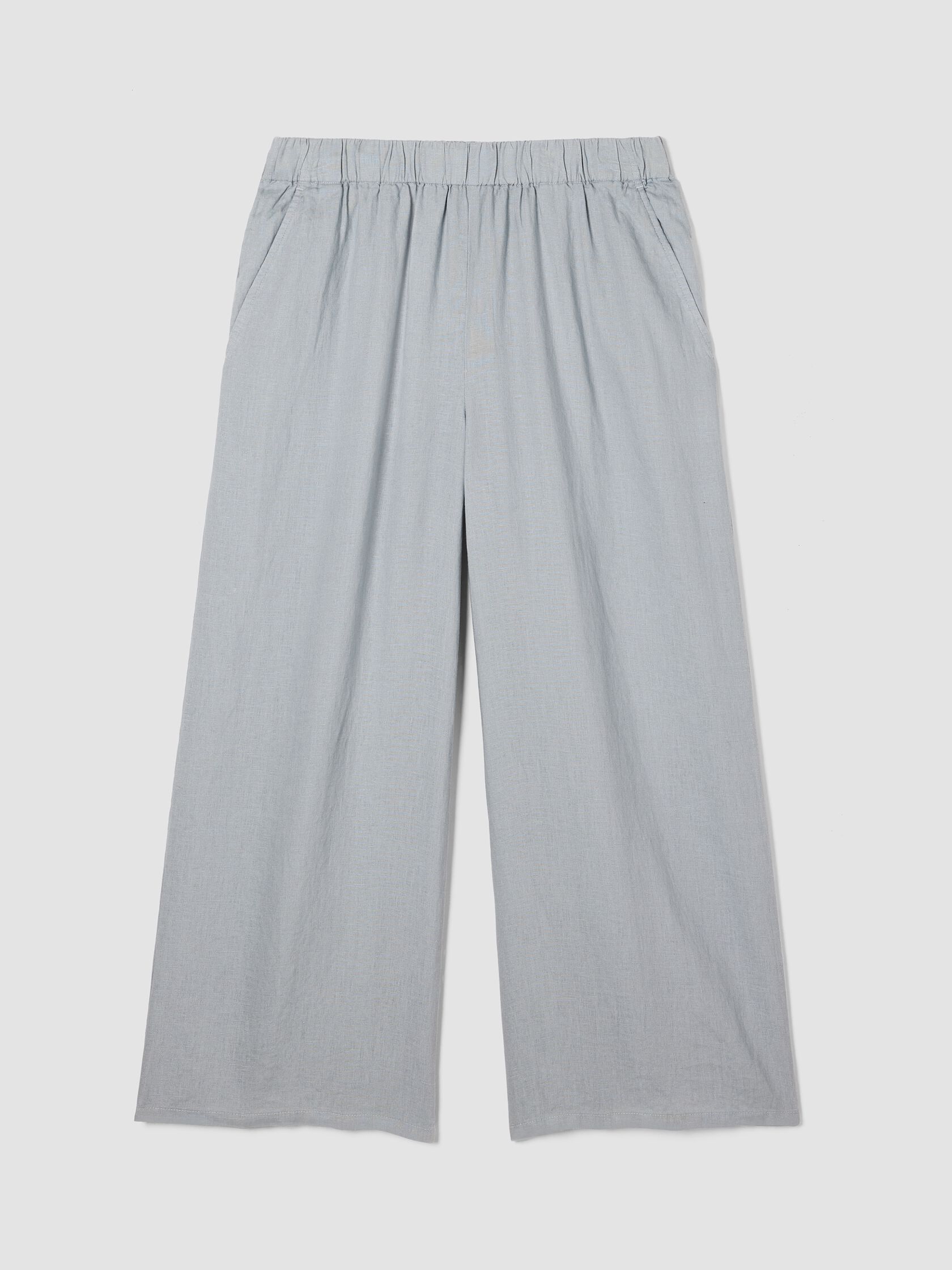 Organic Linen Wide-Leg Pant