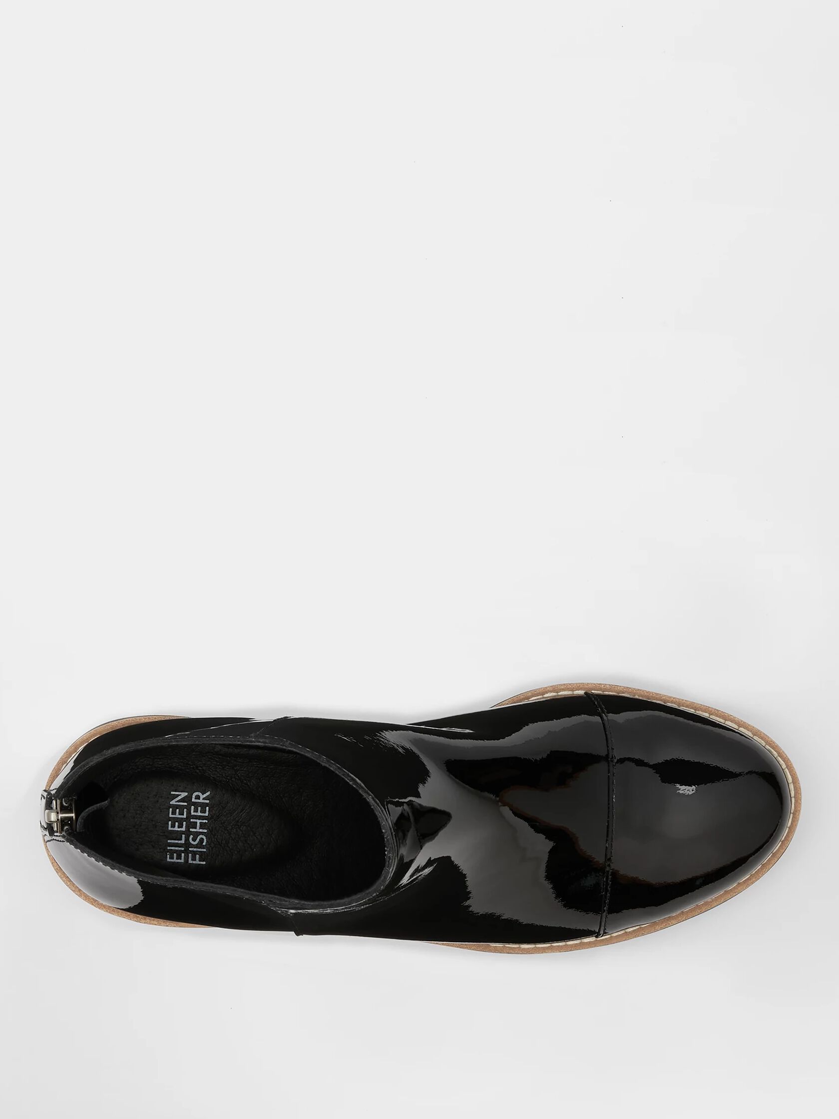 Loyal Wedge Bootie in Patent Leather