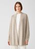 Merino Long Cardigan in Responsible Wool