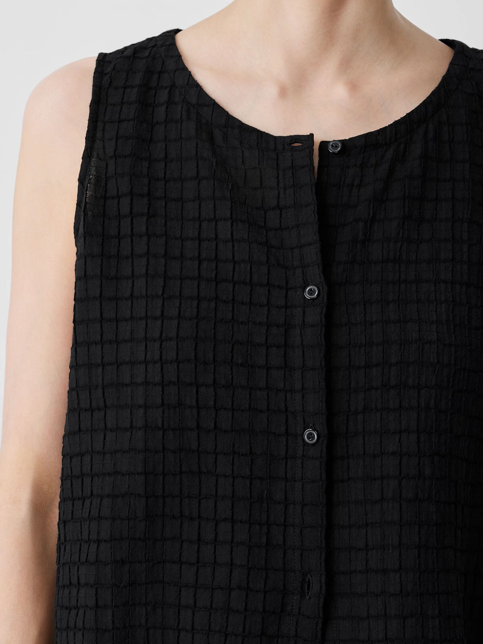 Organic Cotton Voile Box&nbsp;Vest