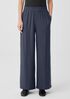 Silk Georgette Crepe Pintuck&nbsp;Pant