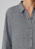 Puckered Organic Linen Classic Collar Shirt