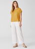 Organic Linen Jersey Square Top