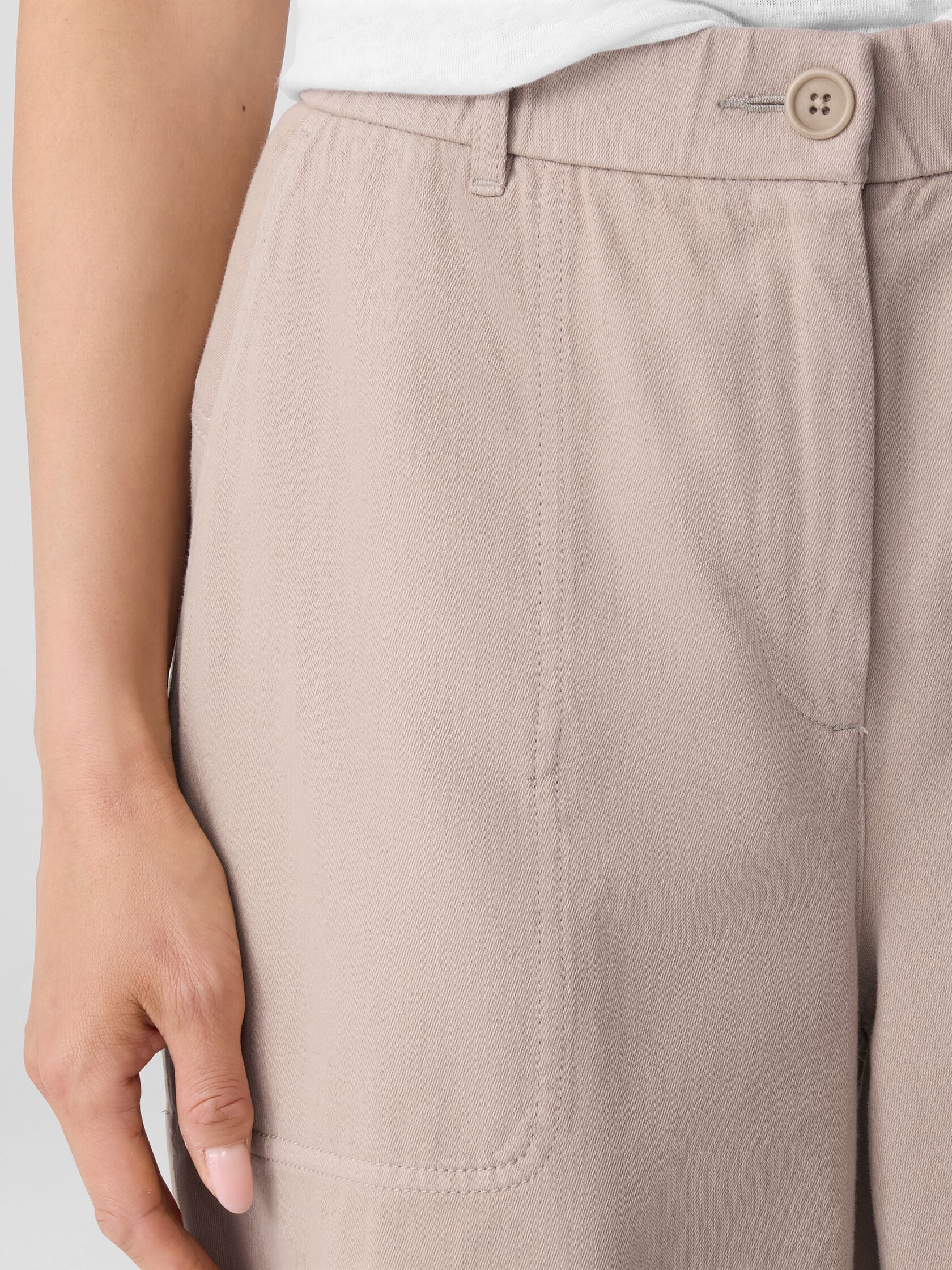 Garment-Dyed Utility Cotton Arch Pant