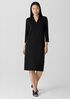 Stretch Jersey Knit Oval Dress