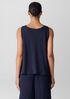 Organic Linen Jersey Scoop Neck Tank
